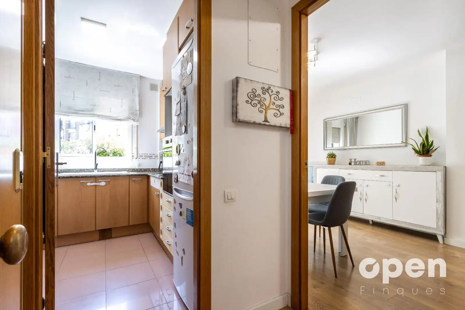 Kitchen of Flat for sale in Terrassa  with Air Conditioner, Heating and Parquet flooring