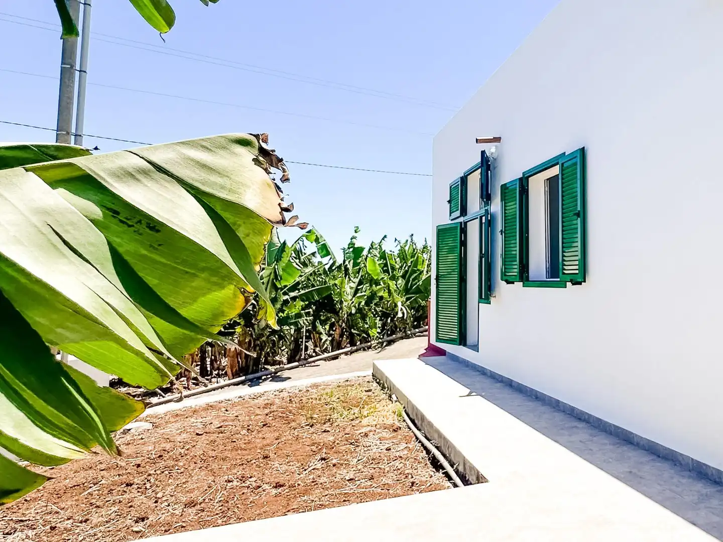 Außenansicht von Wohnung zur Miete in Barlovento mit Privatgarten