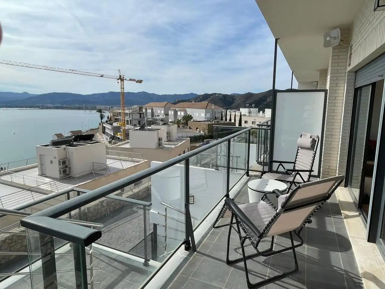 Terrace of Houses for rent in Cullera  with Air Conditioner, Terrace and Swimming Pool