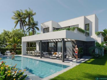 Maison avec piscine à vendre à Golf Bahía