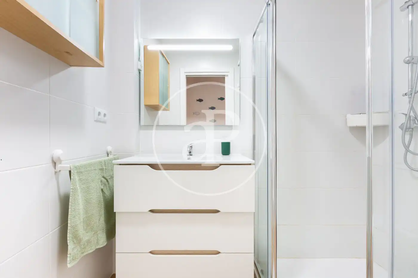 Bathroom of Flat for sale in Valencia  with Heating, Terrace and Furnished