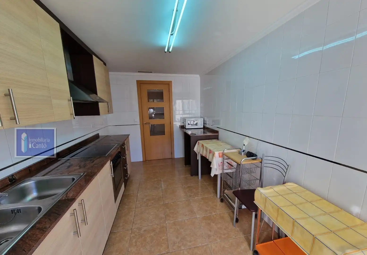 Küche von Wohnung zum Verkauf in Alcoy / Alcoi mit Klimaanlage, Heizung und Schwimmbad