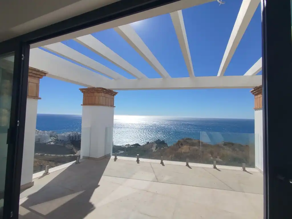 Terraza de Casa adosada en venta en Torrox con Terraza, Piscina y Piscina comunitaria