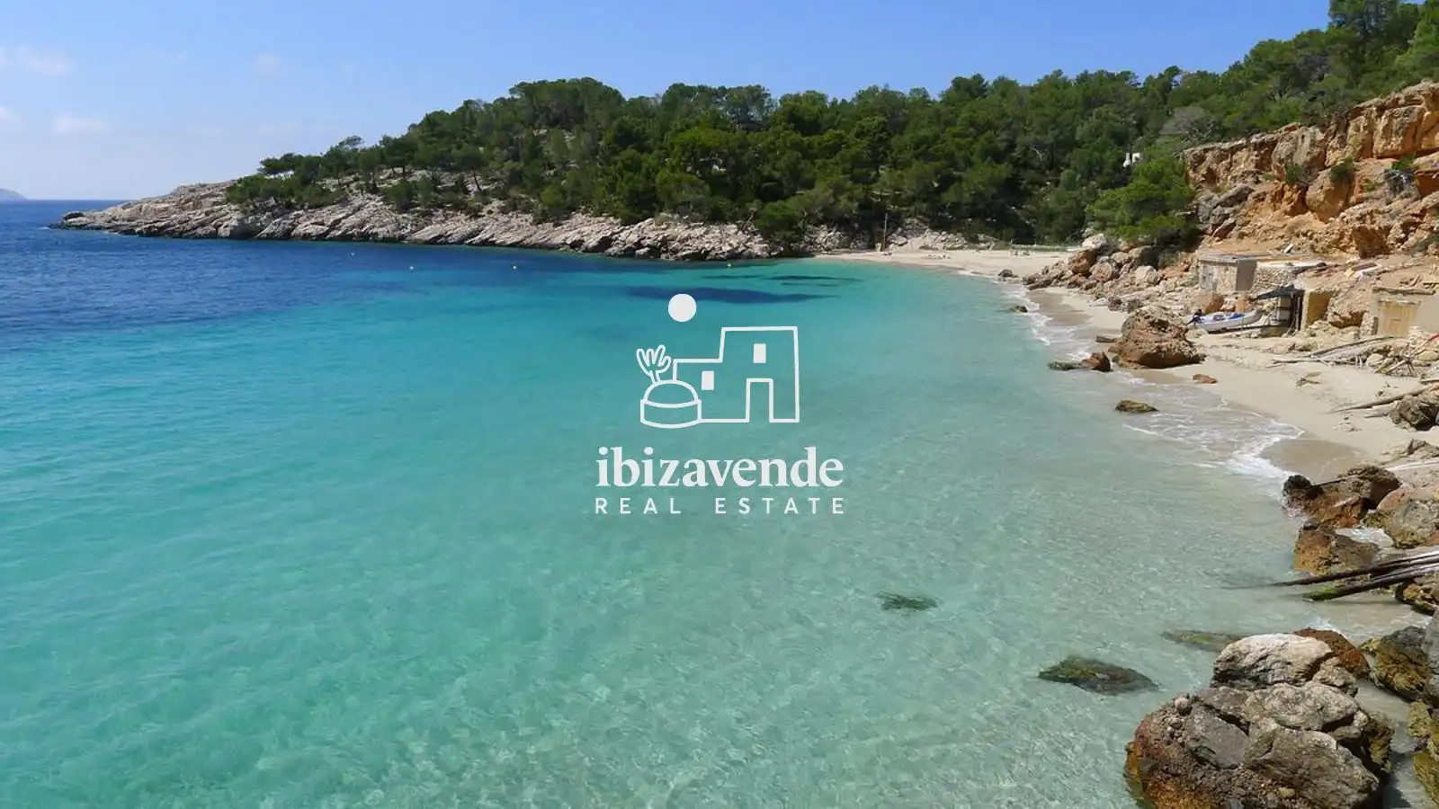 Vista exterior de Casa o xalet en venda en Santa Eulària des Riu amb Aire condicionat, Calefacció i Piscina