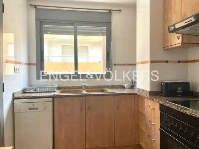 Kitchen of Flat for rent in Sagunto / Sagunt  with Air Conditioner, Heating and Furnished