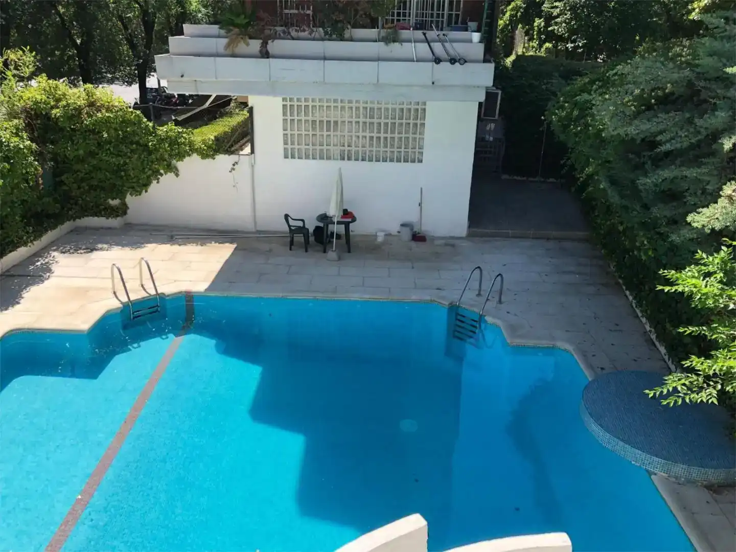 Piscina de Pis en venda en  Madrid Capital amb Aire condicionat, Terrassa i Piscina