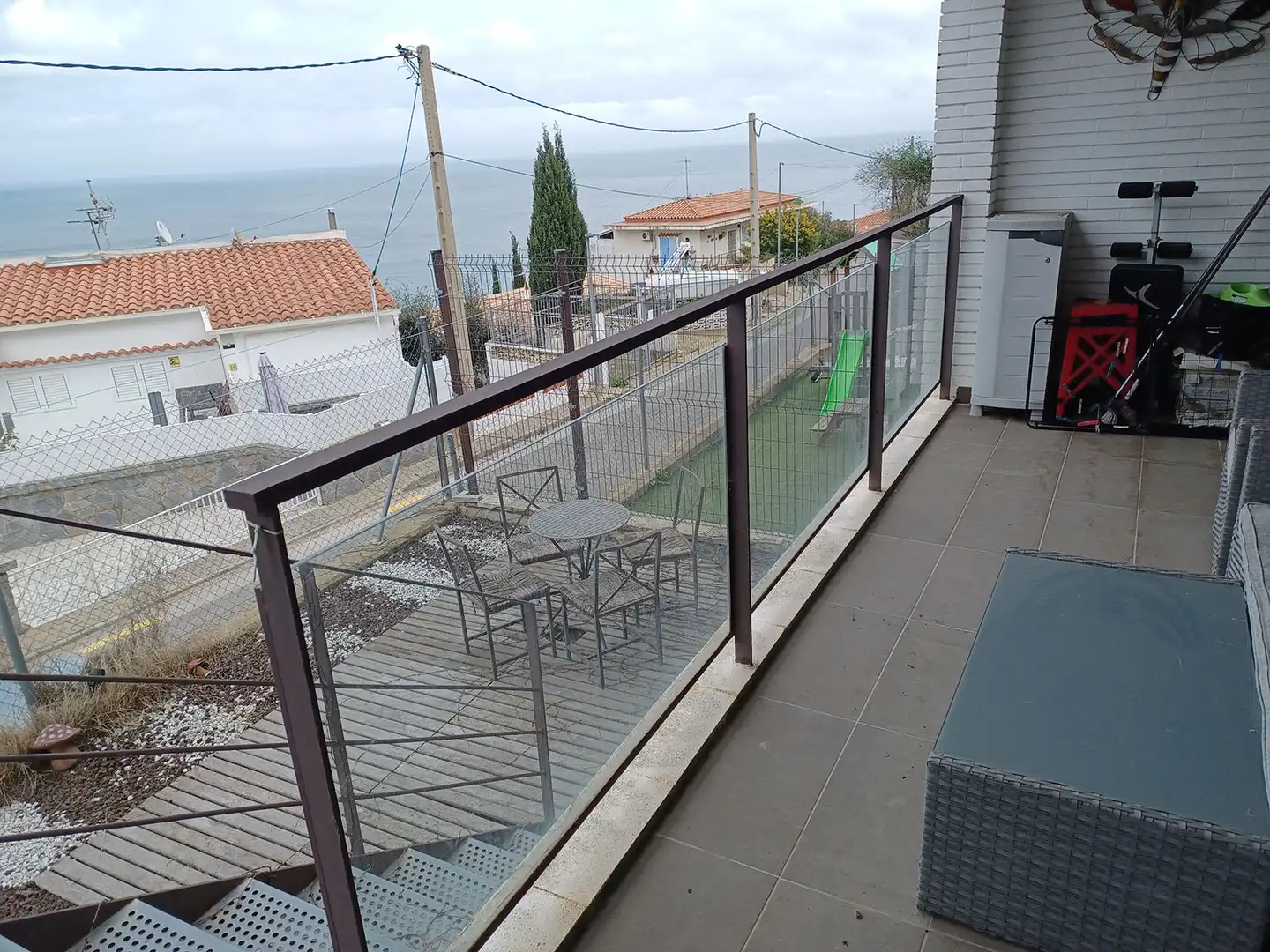 Terraza de Planta baja en venta en Llançà con Aire acondicionado, Calefacción y Jardín privado