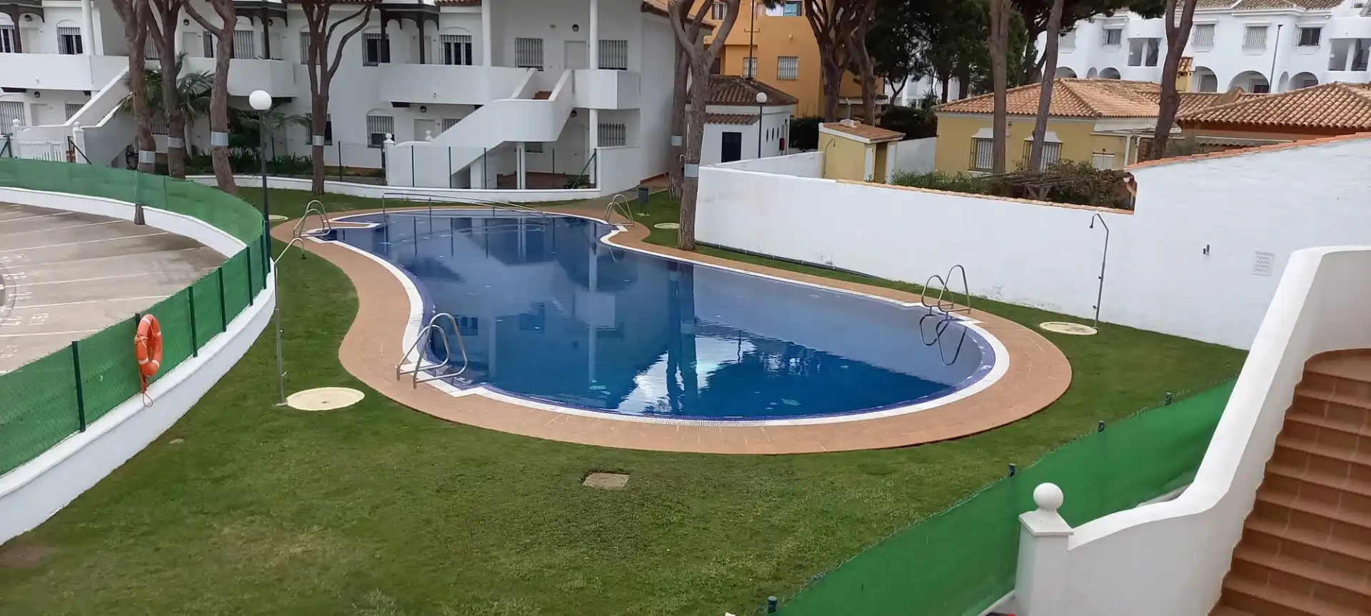 Swimming pool of Apartments for rent in Chiclana de la Frontera  with Air Conditioner, Furnished and Oven