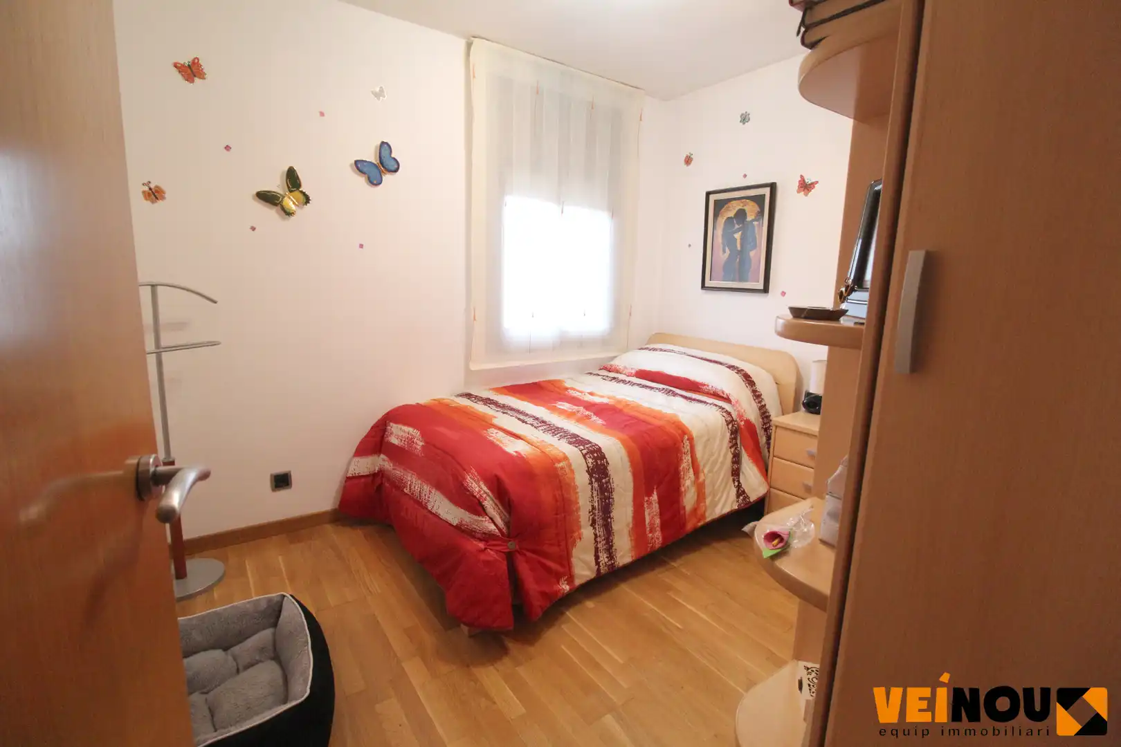 Dormitori de Pis en venda en Esplugues de Llobregat amb Calefacció, Parquet i Balcó