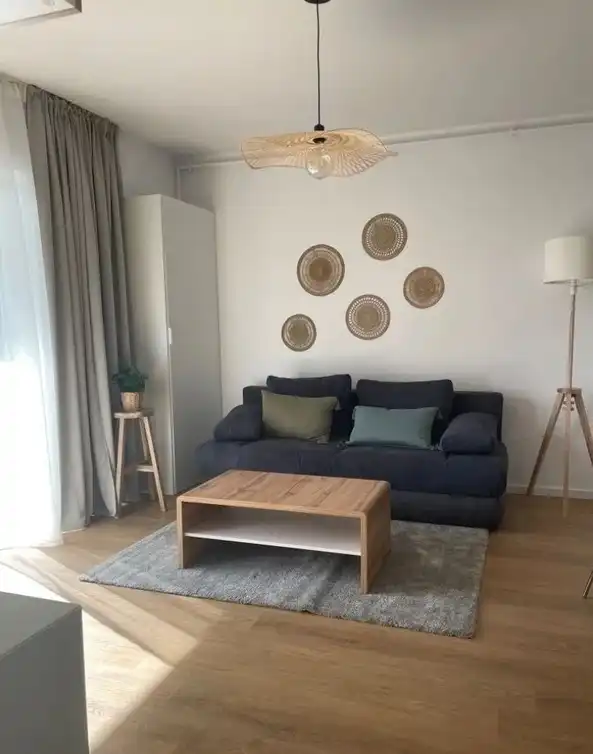 Sala d'estar de Pis de lloguer en Barcelona amb Aire condicionat, Moblat i Forn