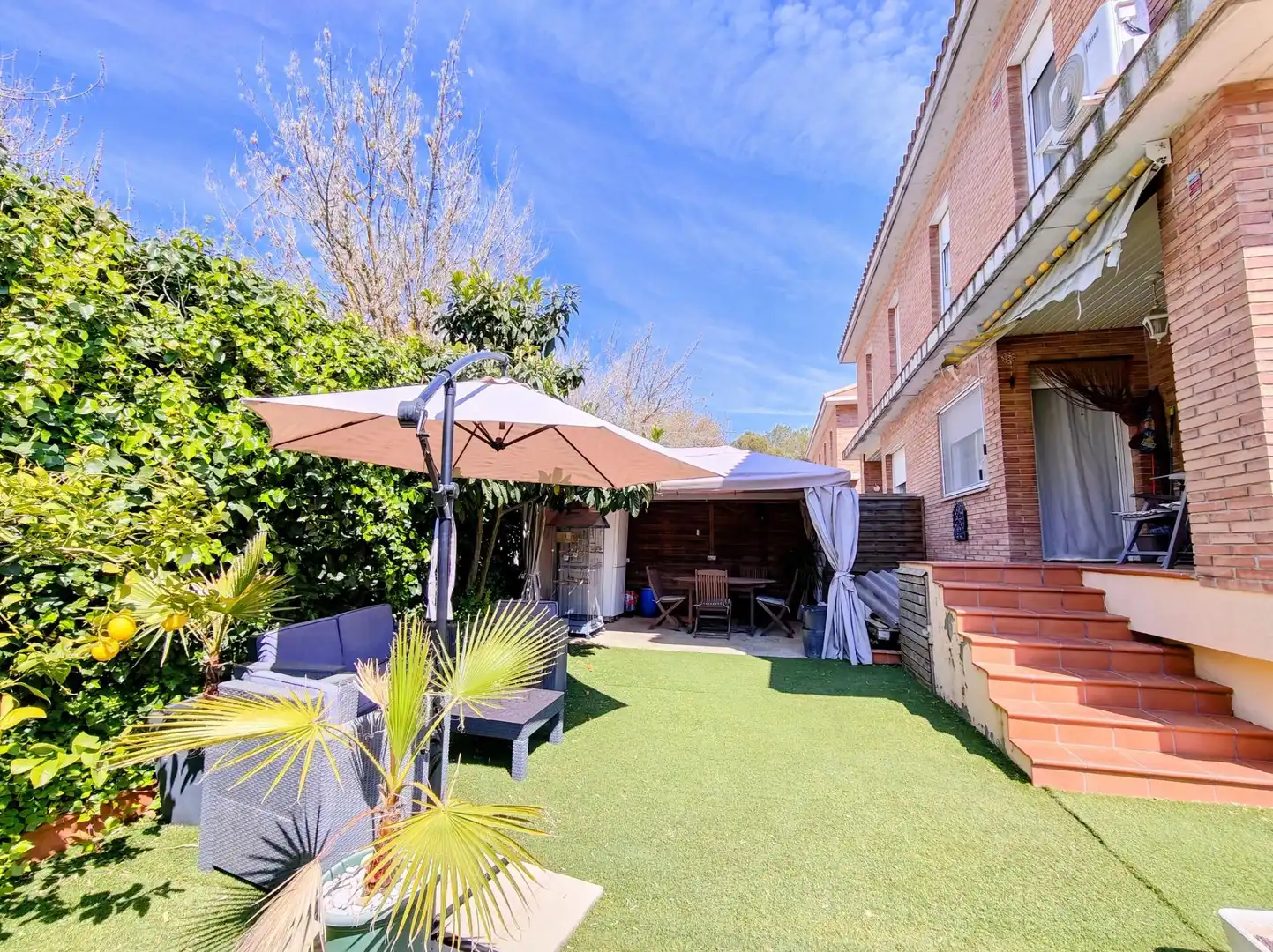 Terraza de Casa adosada en venta en Tarragona con Aire acondicionado, Calefacción y Jardín privado