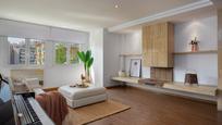 Living room of Attic for sale in Girona Capital  with Air Conditioner, Heating and Terrace