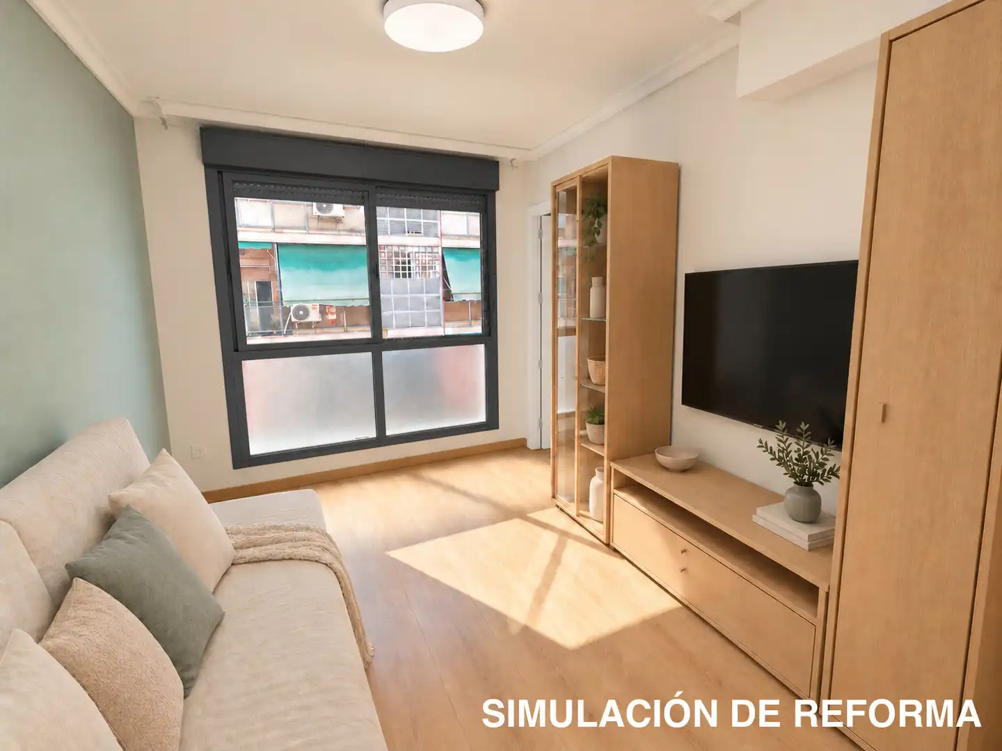 Sala de estar de Piso en venta en Villaverde