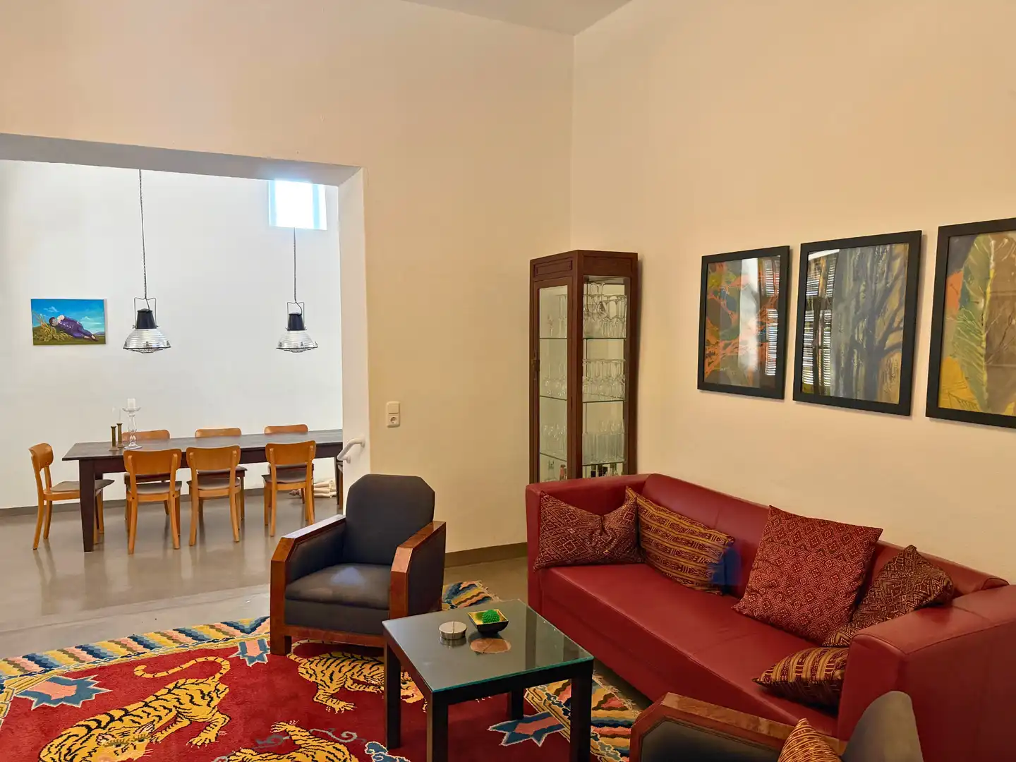 Sala de estar de Casa o chalet en venta en Haría con Jardín privado y Amueblado