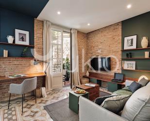 Living room of Apartment to rent in  Barcelona Capital  with Air Conditioner, Heating and Furnished