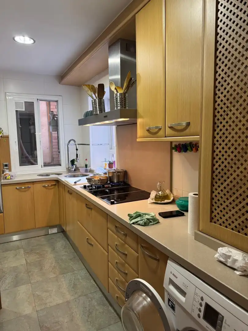 Kitchen of Flat for sale in Lleida  with Air Conditioner and Heating
