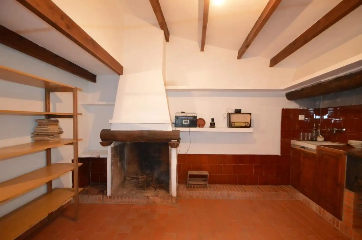 Cocina de Casa adosada en venta en Xert con Terraza, Trastero y Balcón