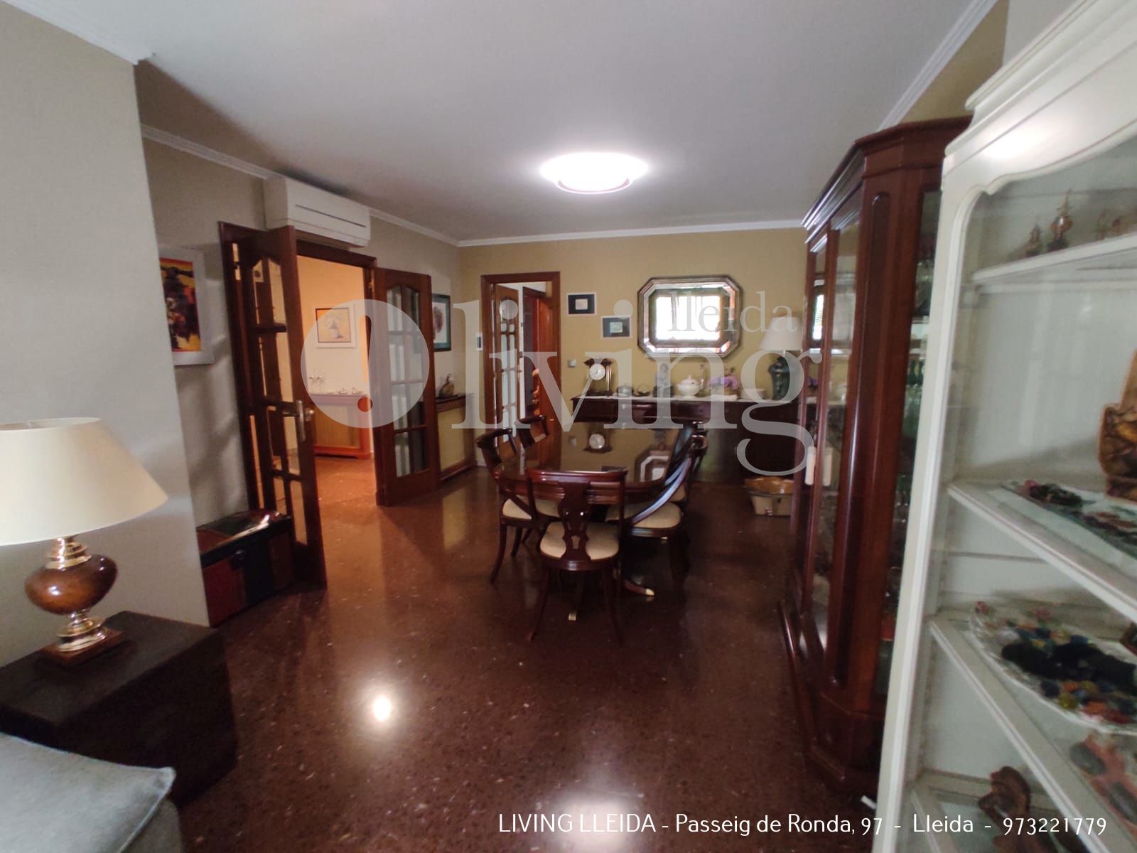 Dining room of Flat for sale in  Lleida Capital  with Air Conditioner, Heating and Terrace