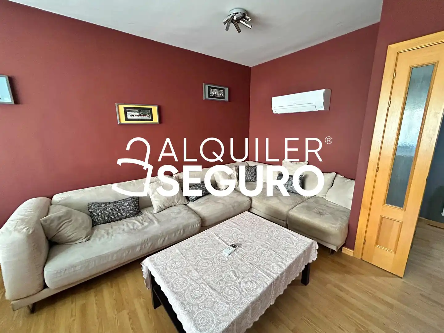 Living room of Flat for rent in Rivas-Vaciamadrid  with Air Conditioner, Heating and Storage room