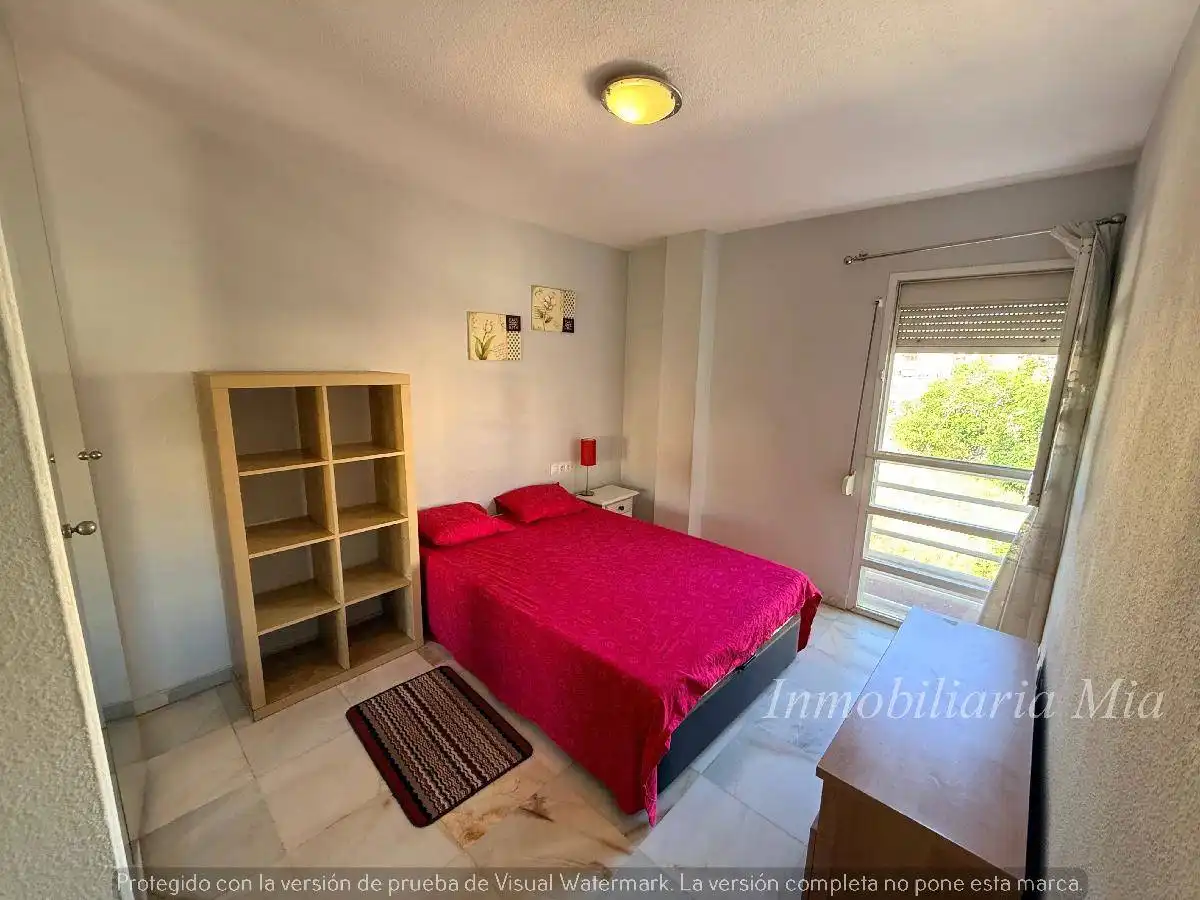 Schlafzimmer von Wohnungen zur Miete in Torremolinos mit Schwimmbad, Möbliert und Gemeinschaftspool