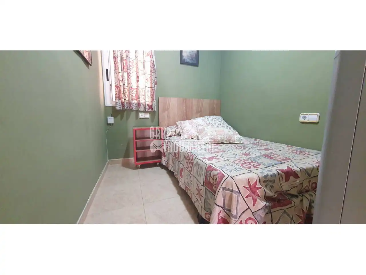 Bedroom of Apartments for rent in Valencia  with Air Conditioner, Heating and Terrace