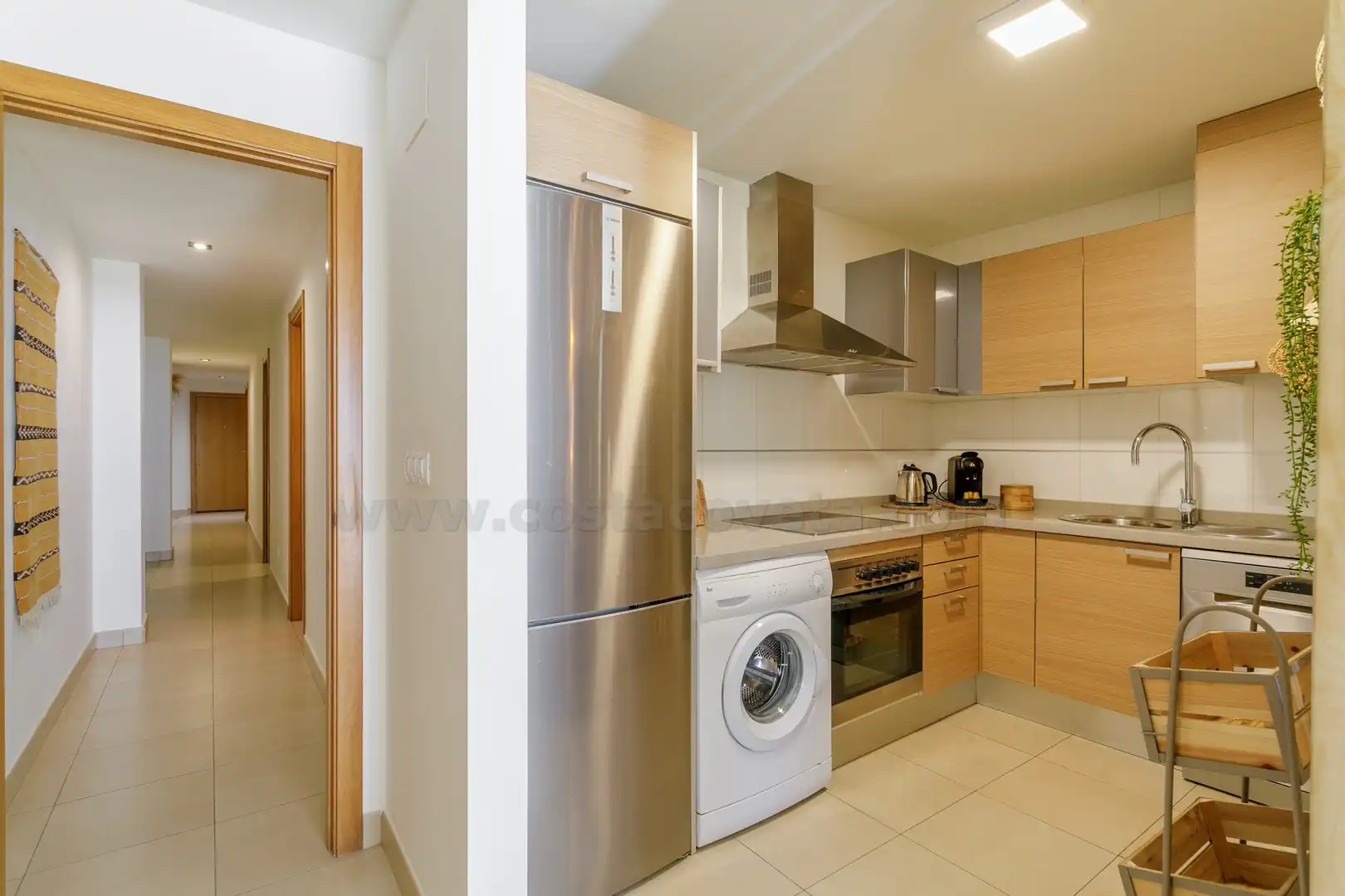 Kitchen of Apartments for sale in El Campello  with Air Conditioner, Terrace and Furnished
