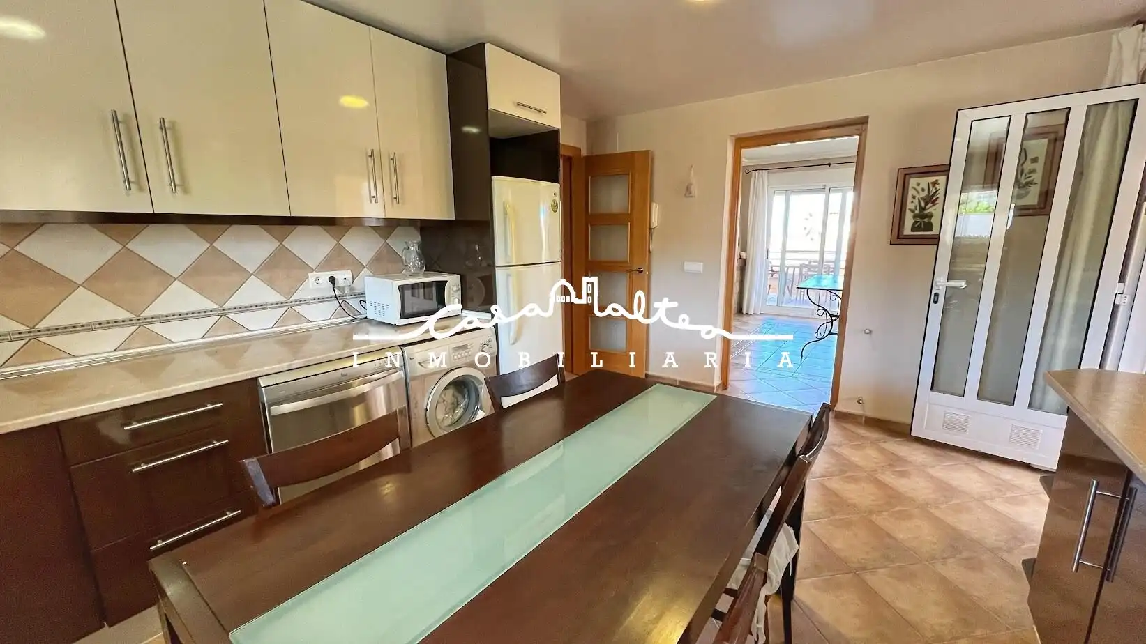 Kitchen of Houses for sale in L'Alfàs del Pi  with Private garden, Terrace and Swimming Pool