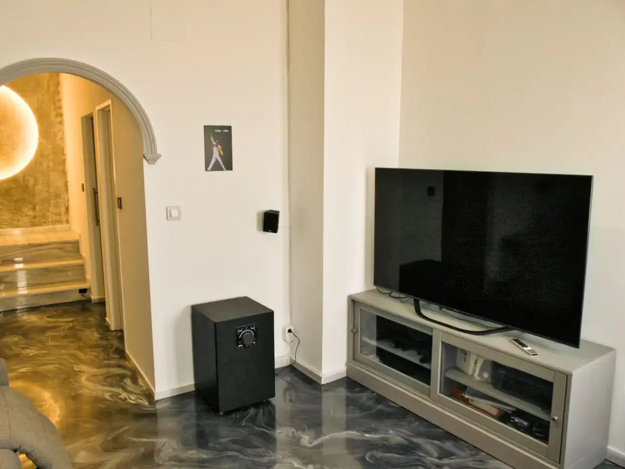 Sala d'estar de Casa o xalet en venda en Jerez de la Frontera amb Aire condicionat, Calefacció i Jardí privat