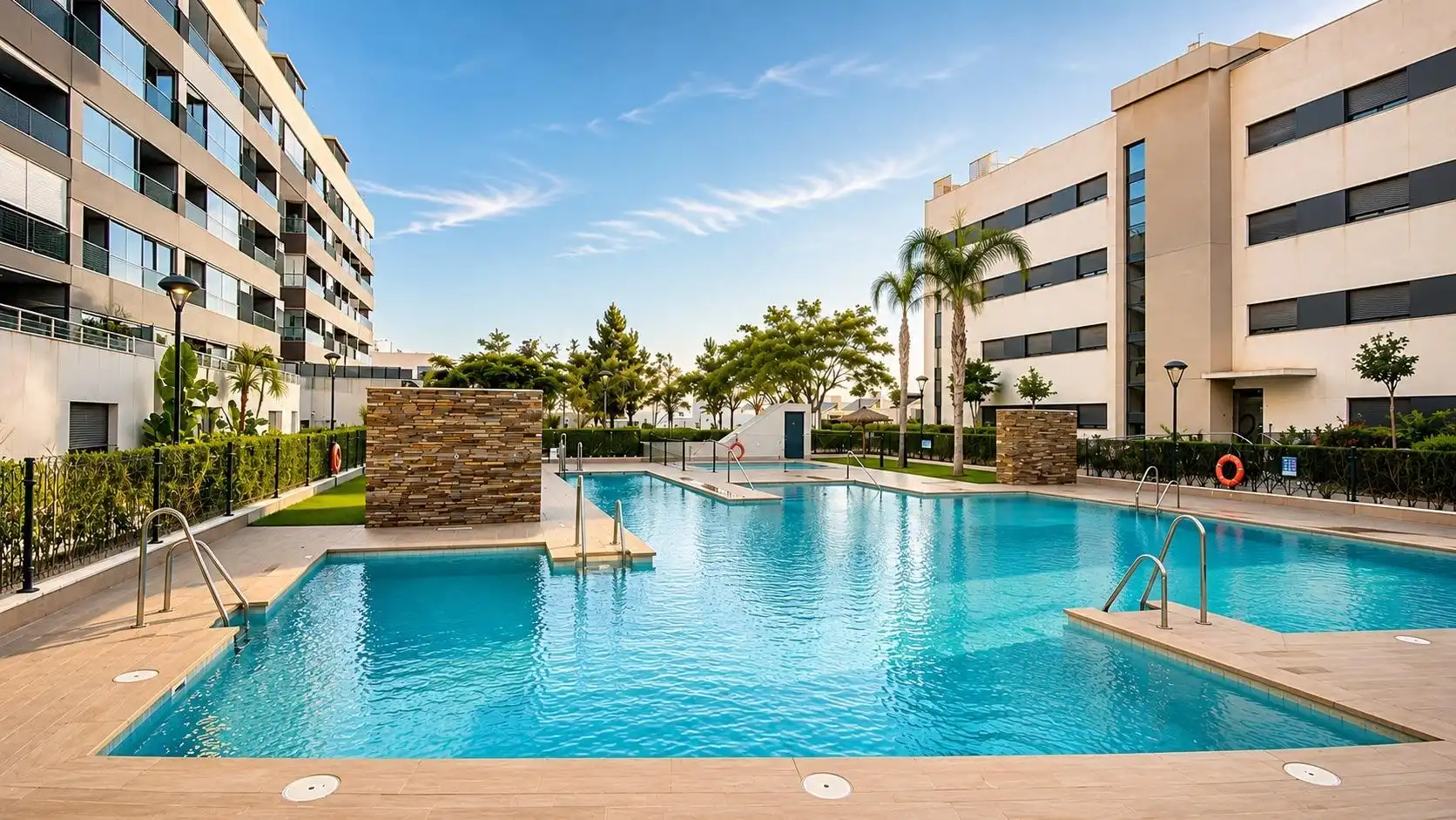 Piscina de Àtic en venda en Almería amb Aire condicionat, Jardí privat i Terrassa