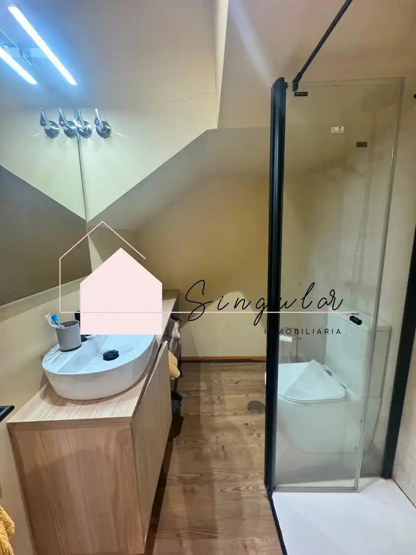 Terraza de Casa adosada de alquiler en Nigrán con Jardín privado y Piscina comunitaria