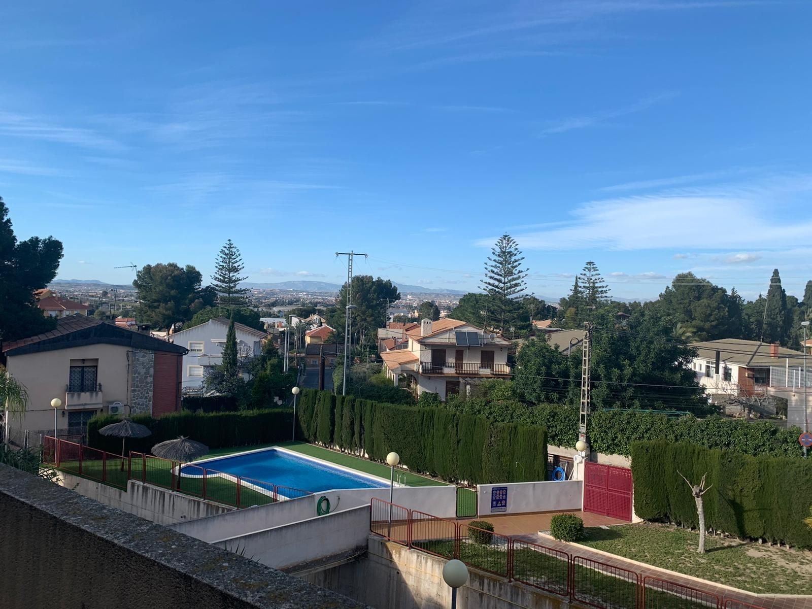 Vista exterior de Casa adosada en venda en  Murcia Capital amb Aire condicionat, Calefacció i Jardí privat