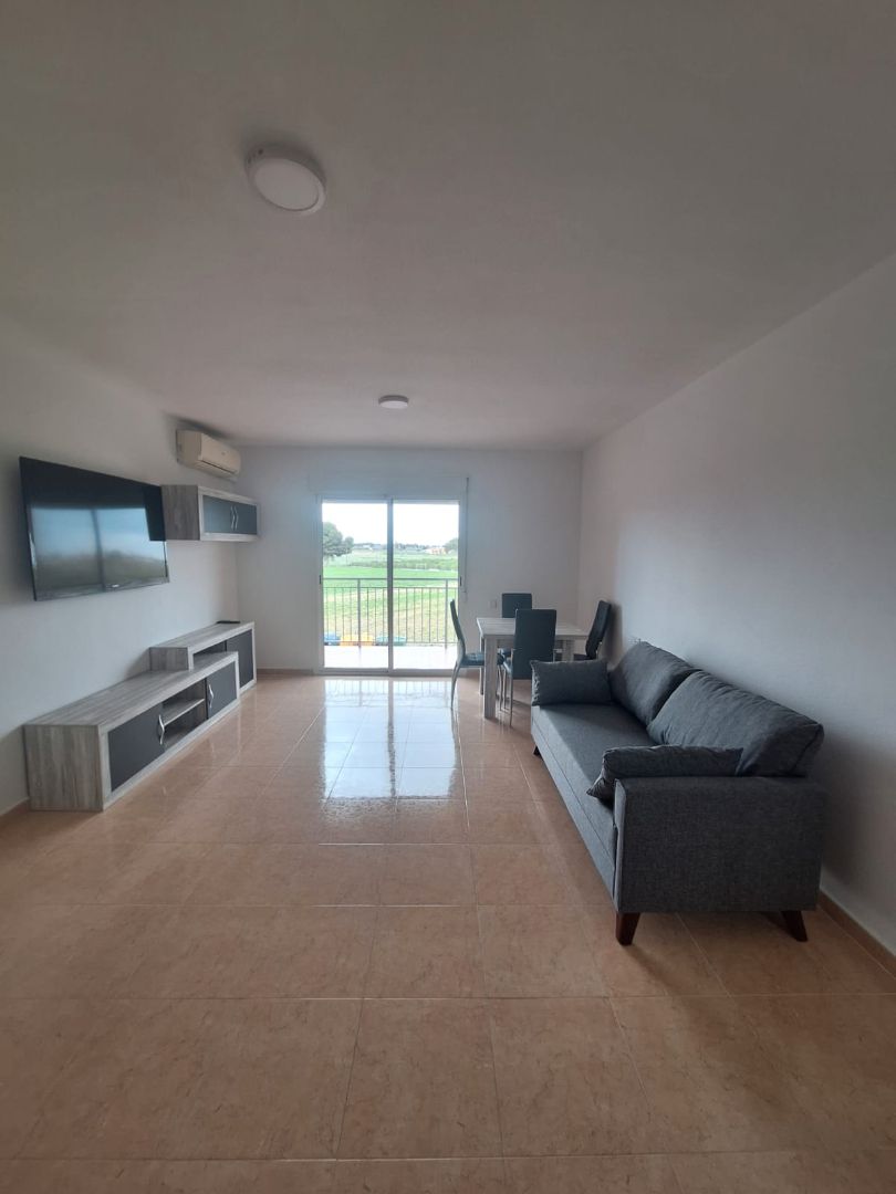 Living room of Flat to rent in Almoradí  with Storage room, Furnished and Oven