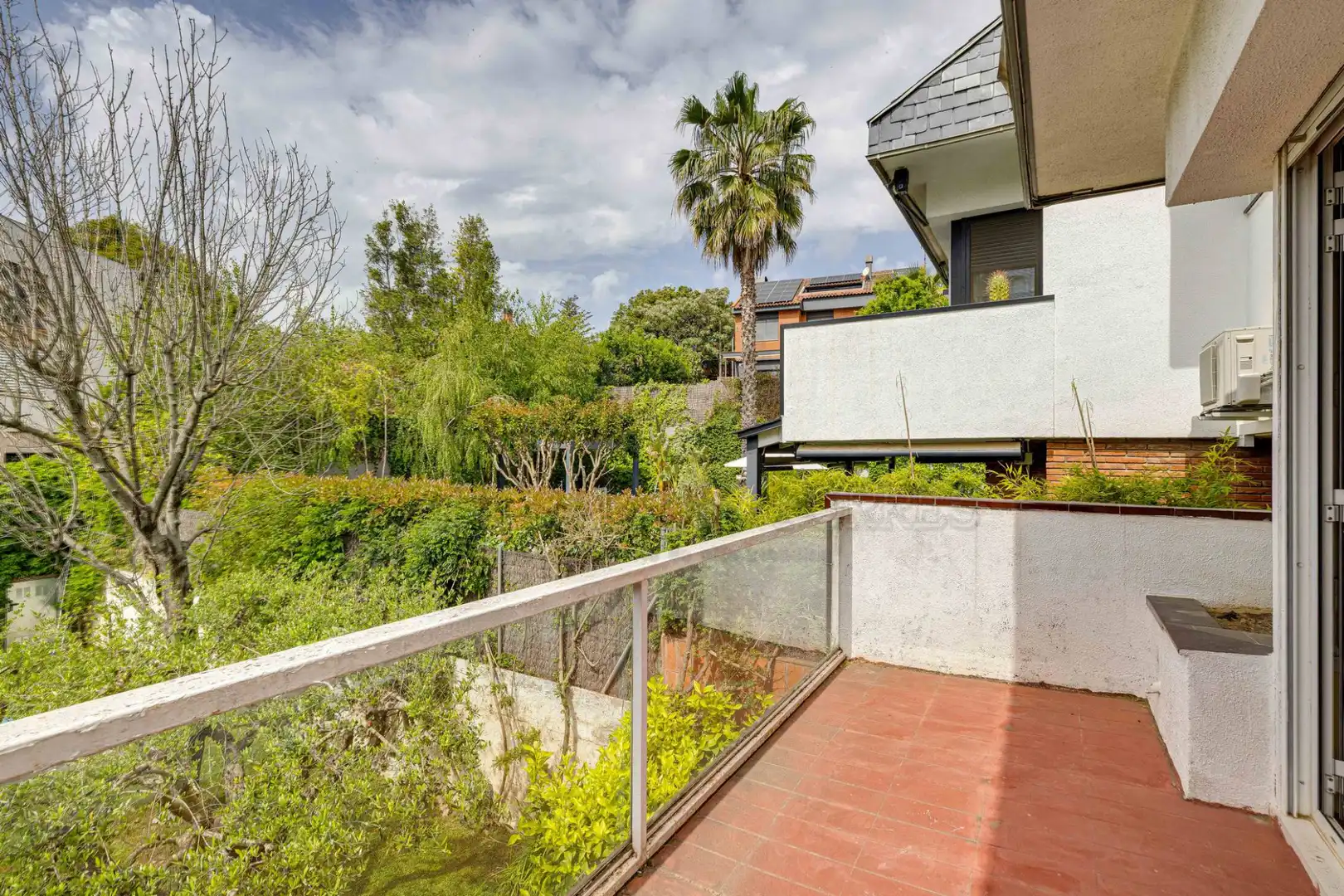 Terraza de Casa o chalet en venta en Sant Cugat del Vallès con Calefacción, Jardín privado y Parquet