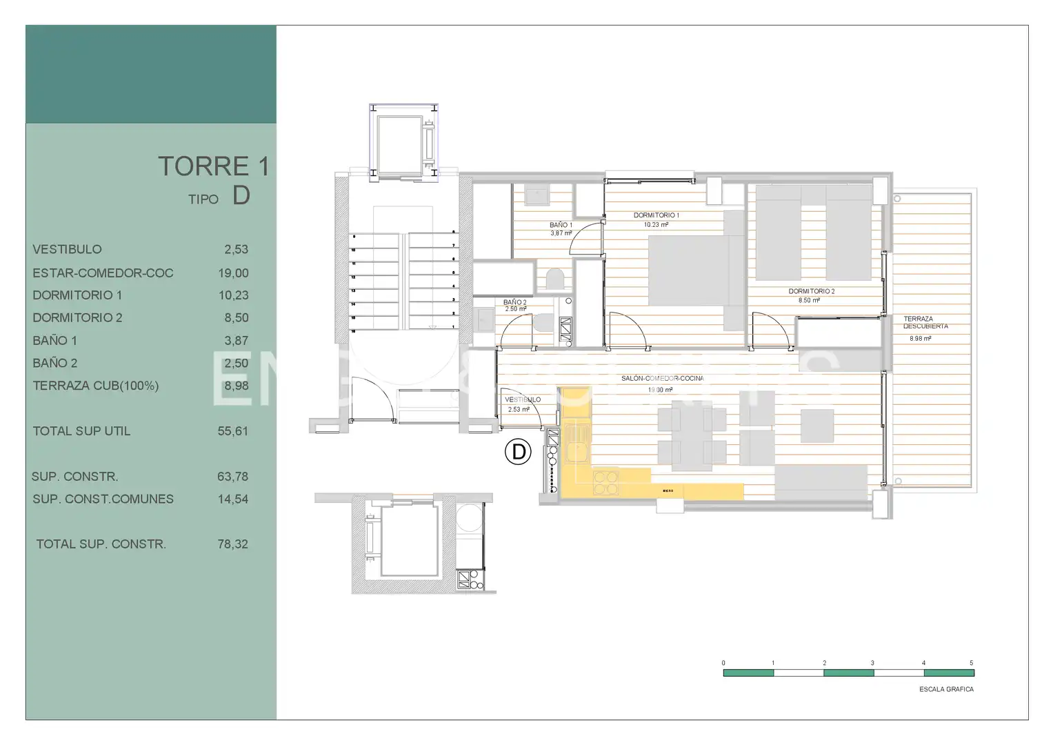 Flat with terrace for sale in Puerto Deportivo, imagen 28