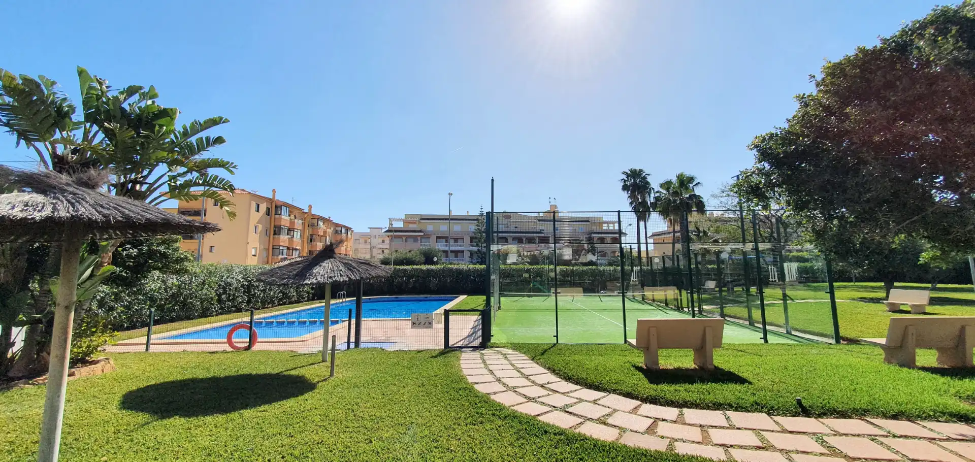 Swimming pool of Apartments for rent in Dénia  with Air Conditioner, Heating and Terrace