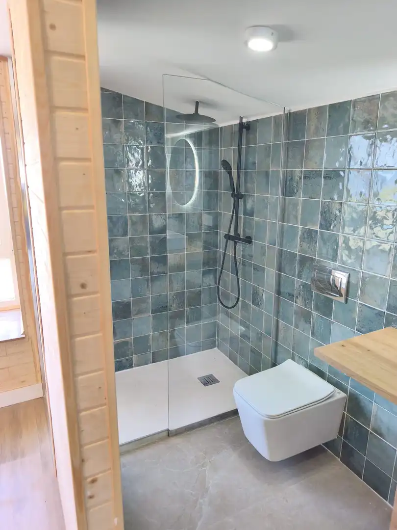Bathroom of Houses for sale in Gozón  with Heating, Private garden and Terrace