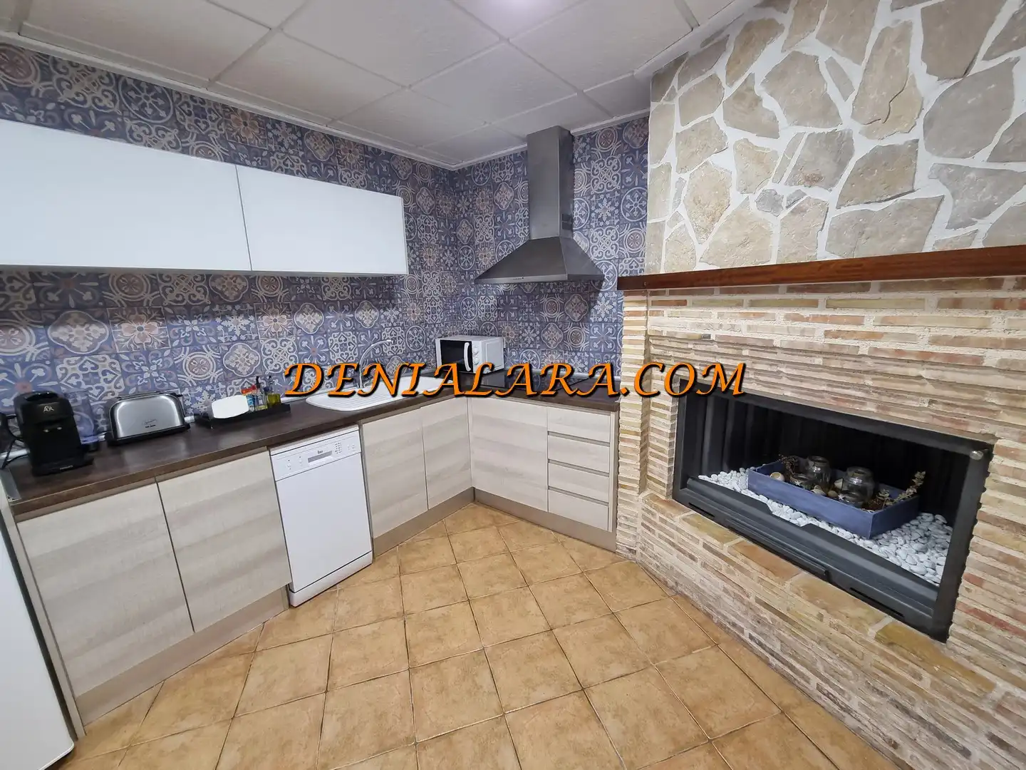 Kitchen of Houses for sale in Dénia  with Air Conditioner, Heating and Private garden