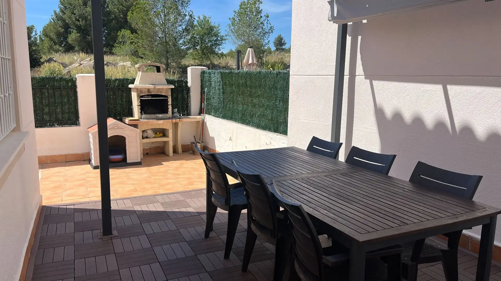 Terraza de Casa o chalet en venta en Polop con Aire acondicionado, Jardín privado y Terraza