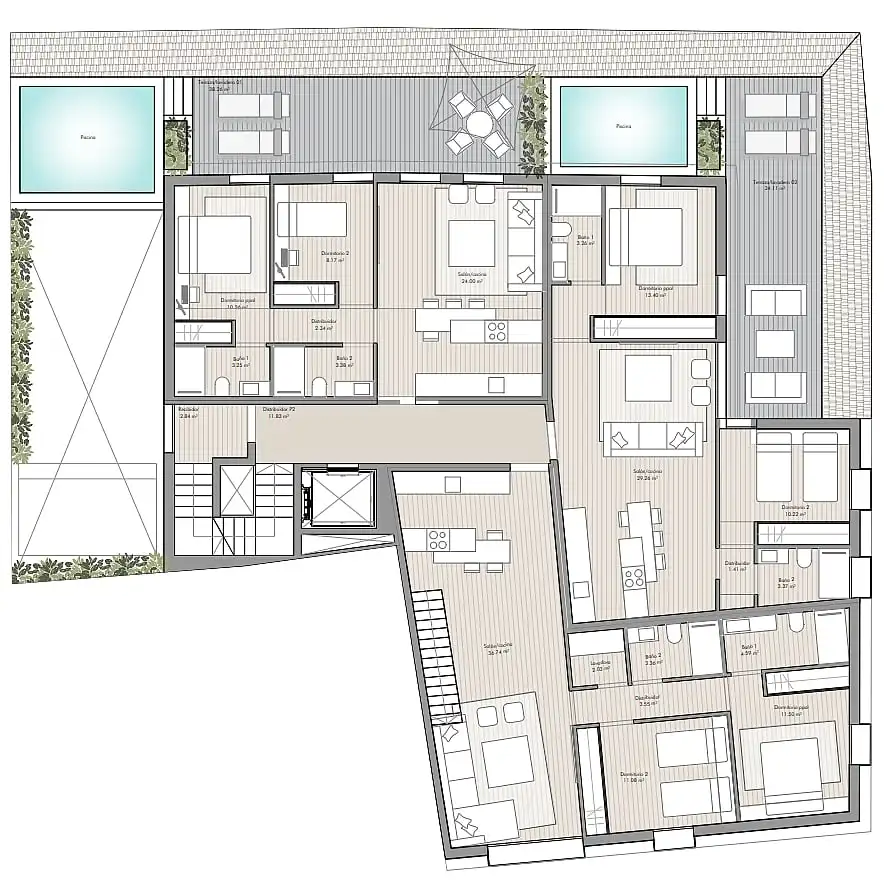 Apartment with pool for sale in Estepona Pueblo, imagen 12