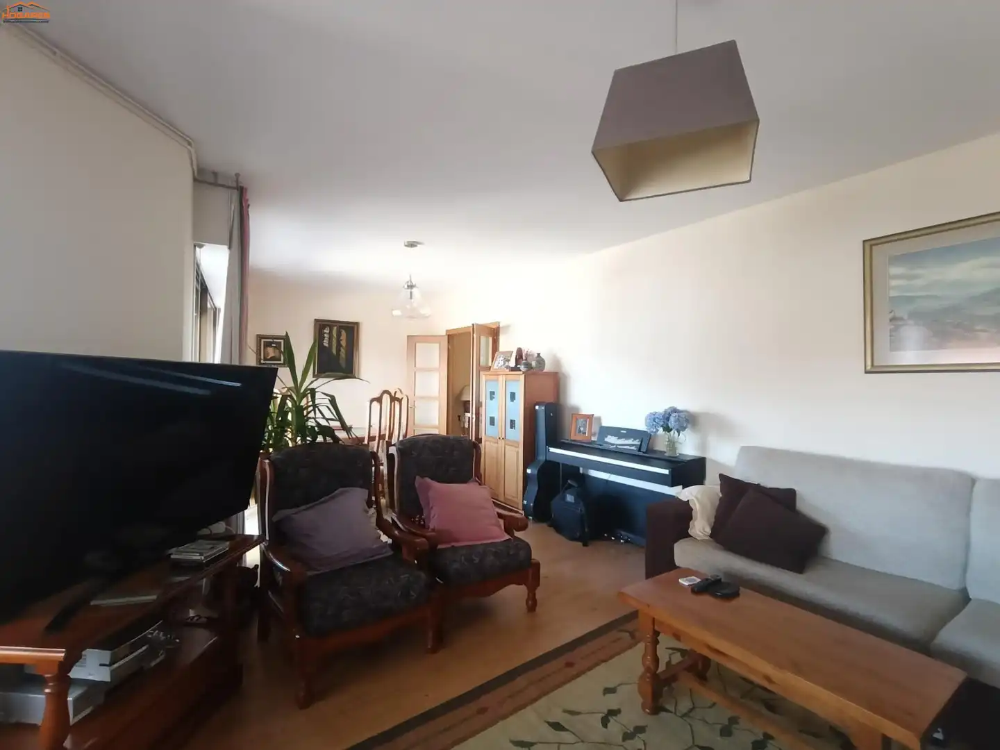 Sala de estar de Piso en venta en Tomiño con Calefacción, Terraza y Balcón
