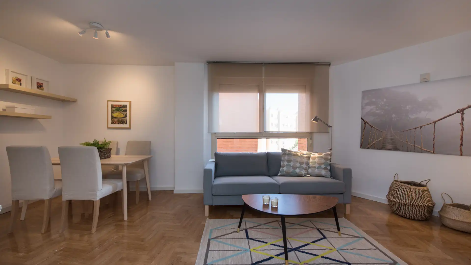 Living room of Flat for sale in Alcorcón  with Parquet flooring