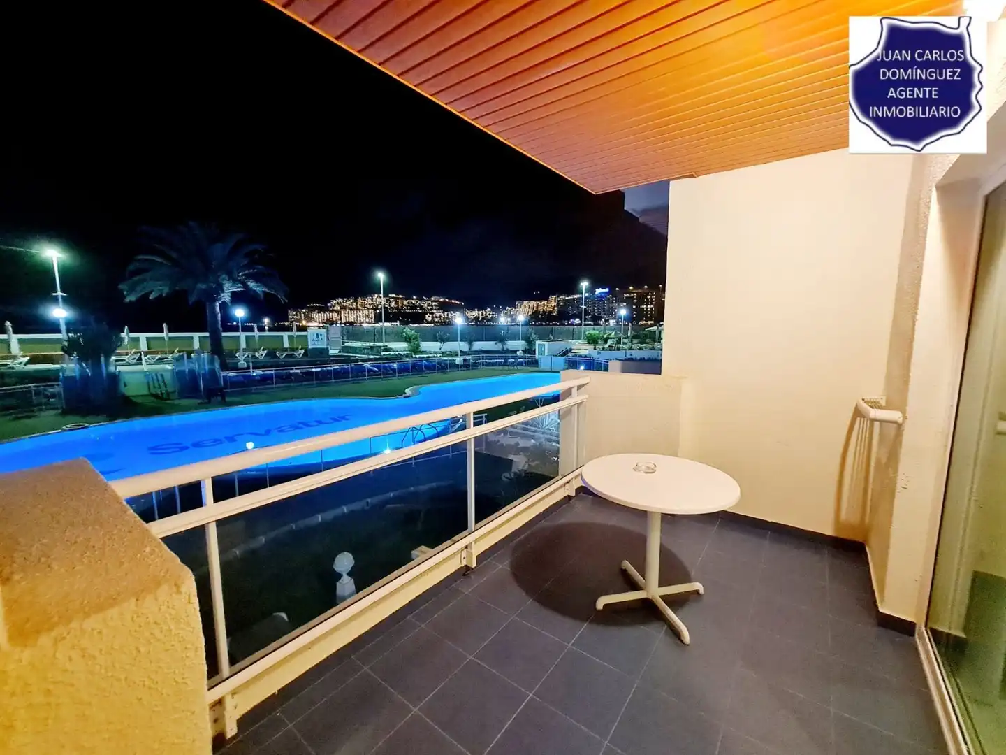 Terraza de Apartamento de alquiler en Mogán con Aire acondicionado, Terraza y Amueblado