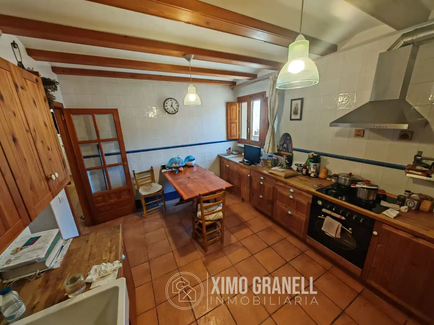 Cuina de Casa o xalet en venda en Eslida amb Traster
