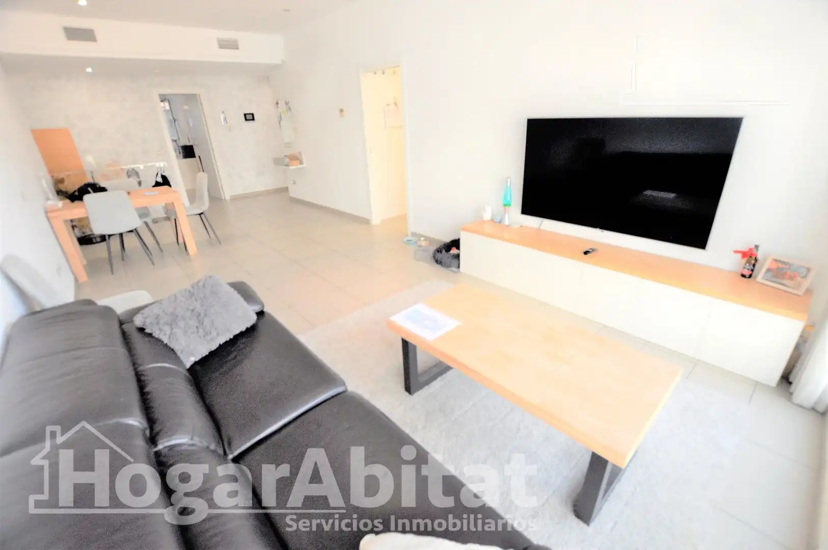 Sala de estar de Piso en venta en Massamagrell con Calefacción y Terraza
