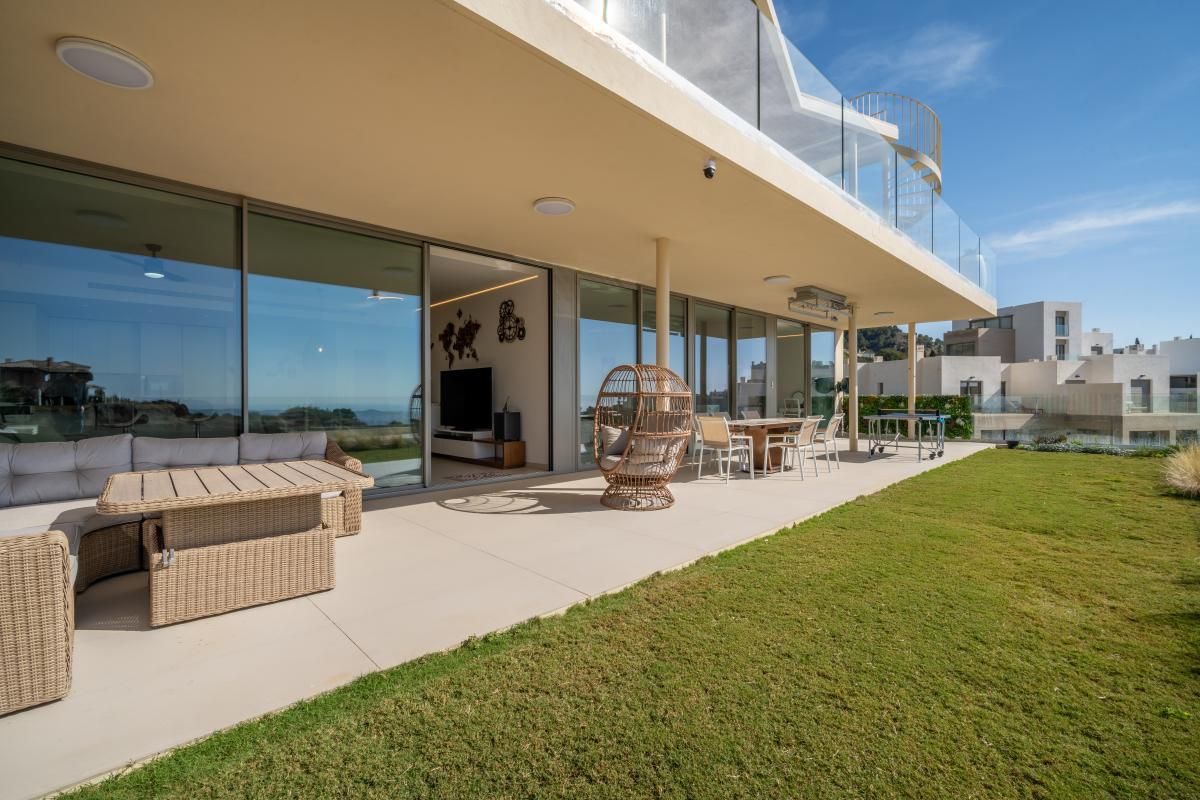 Terrace of Planta baja for sale in Mijas  with Air Conditioner, Heating and Private garden