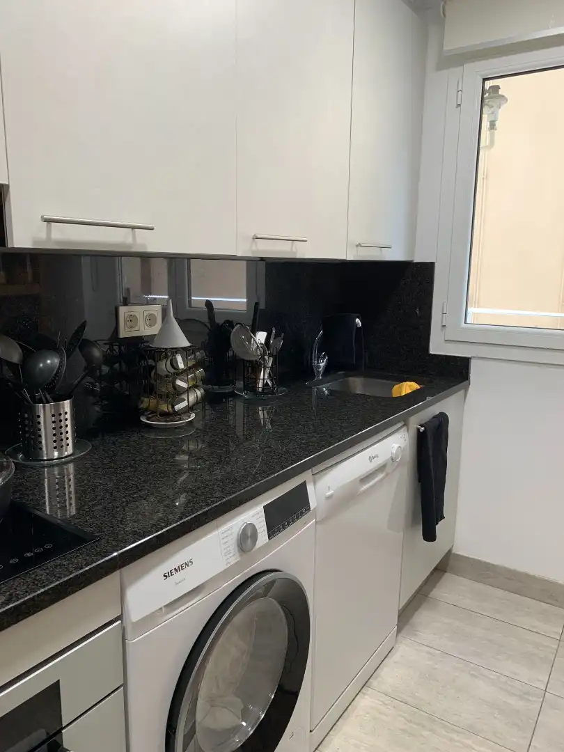 Kitchen of Flat for sale in Irun   with Heating and Furnished
