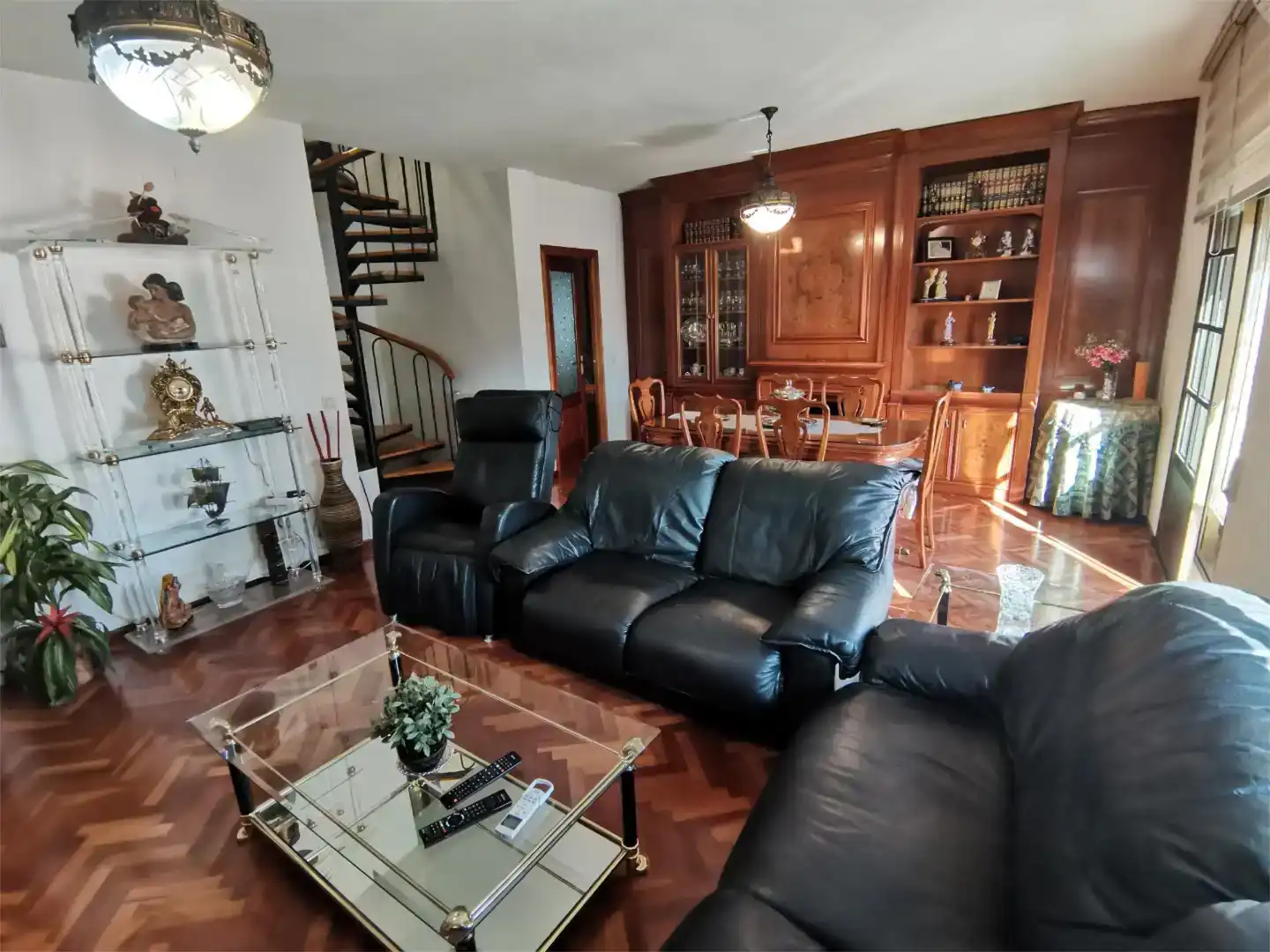 Sala d'estar de Dúplex en venda en Ciudad Real Capital amb Aire condicionat i Balcó