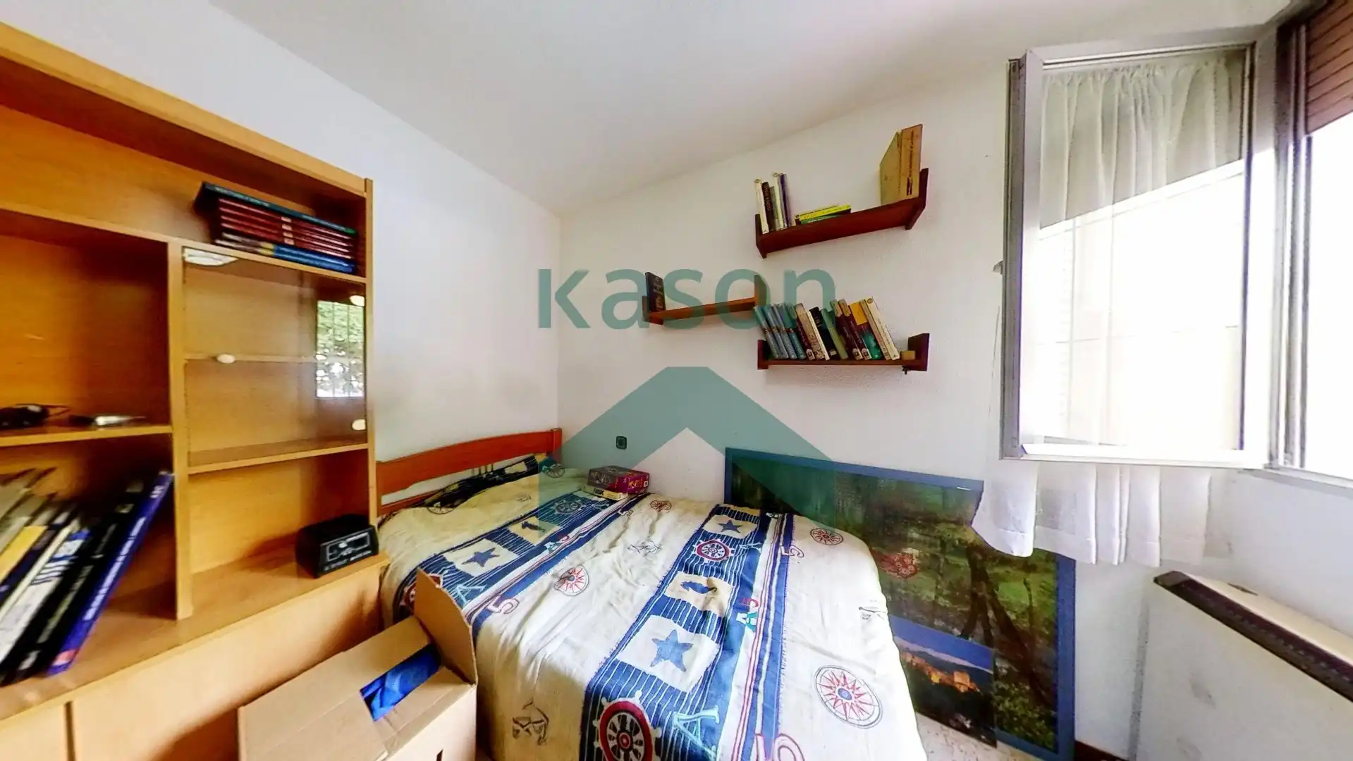 Bedroom of Flat for sale in Madrid  with Air Conditioner and Heating