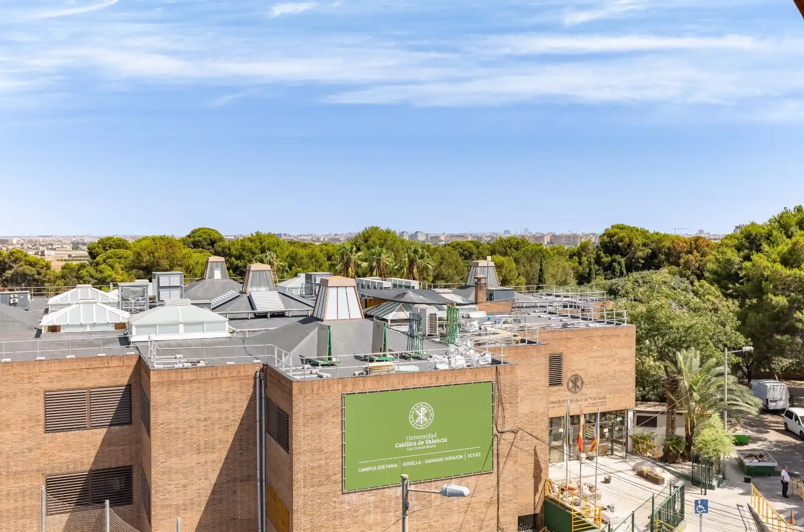 Vista exterior de Apartament en venda en Godella amb Aire condicionat i Balcó