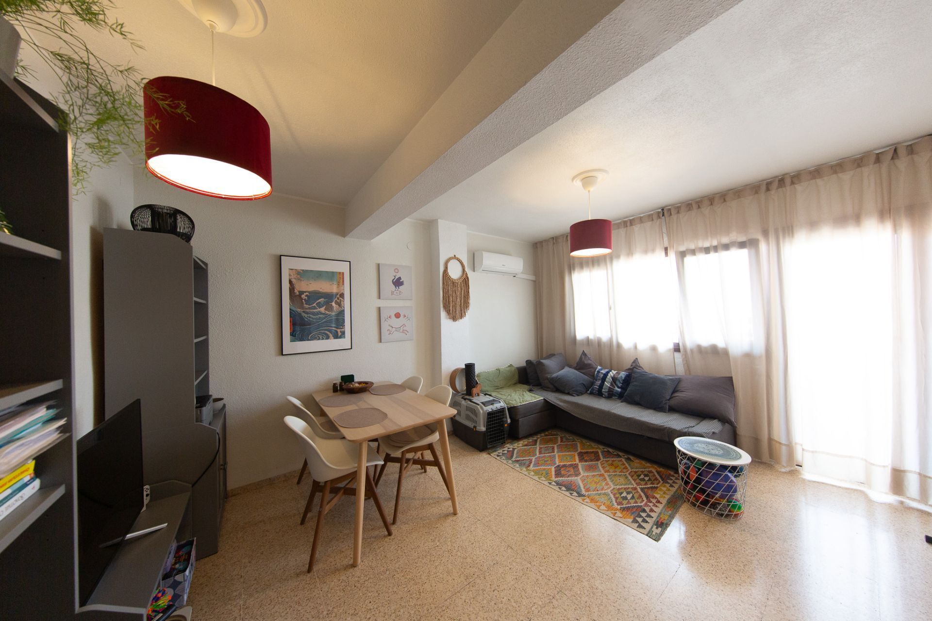 Sala d'estar de Apartament en venda en Alicante / Alacant amb Aire condicionat, Calefacció i Terrassa